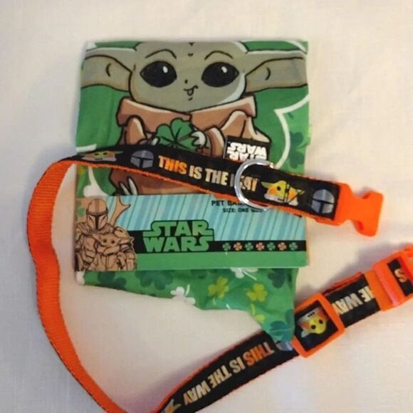 Star Wars Feeling Lucky St Patrick's Day Pet Dog Bundle of 3 Medium - Picture 4 of 16